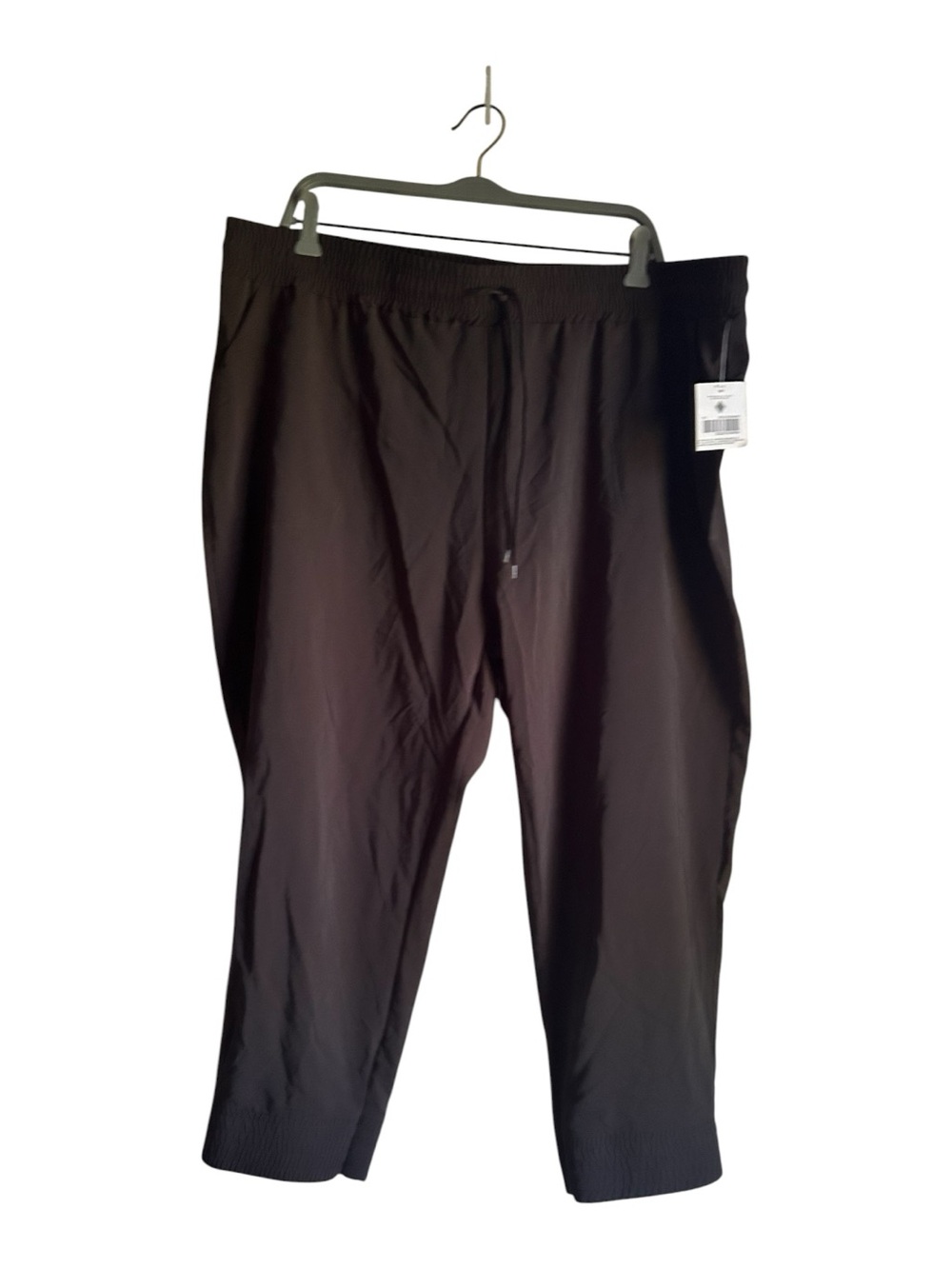 Pro Player Black Women's Size 3X Drawstring Track Joggers